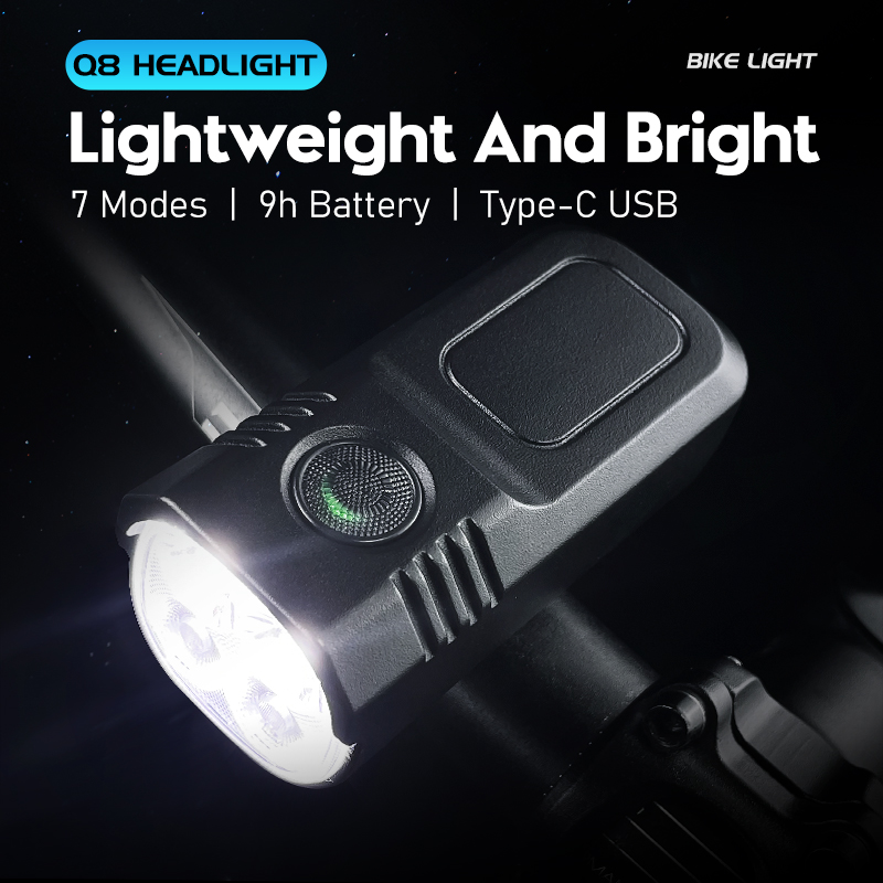 CYCLAMI Bicycle Front Light 10 - Rechargeable Bicycle Headlight 1000 Lumen ulasan dan harga