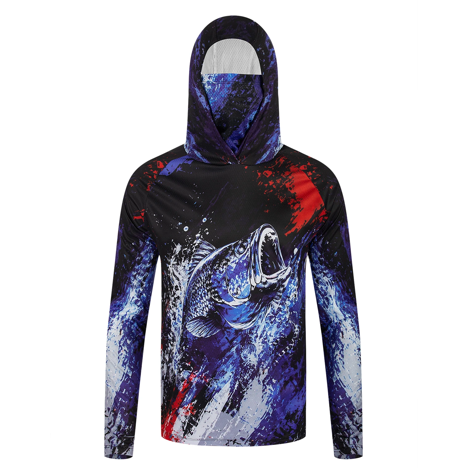 Men UPF50+ Fishing Hoodie with - Hiking ulasan dan harga