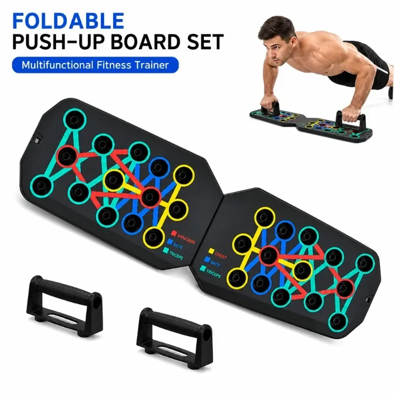 Push-up Board Set Portable Mul - Push Up Board Foldable Multi Function ulasan dan harga