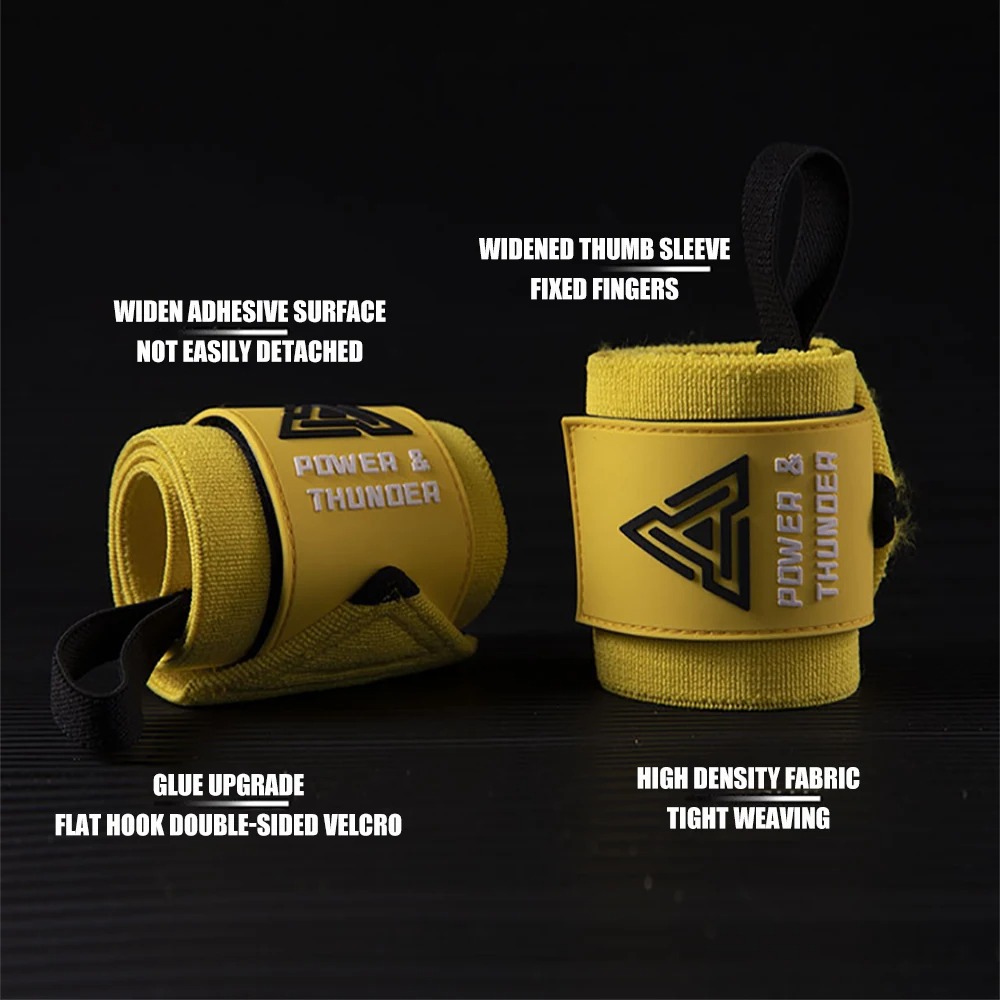 Heavy Duty Weight Lifting Wris - Wrist Wraps Weightlifting Support ulasan dan harga
