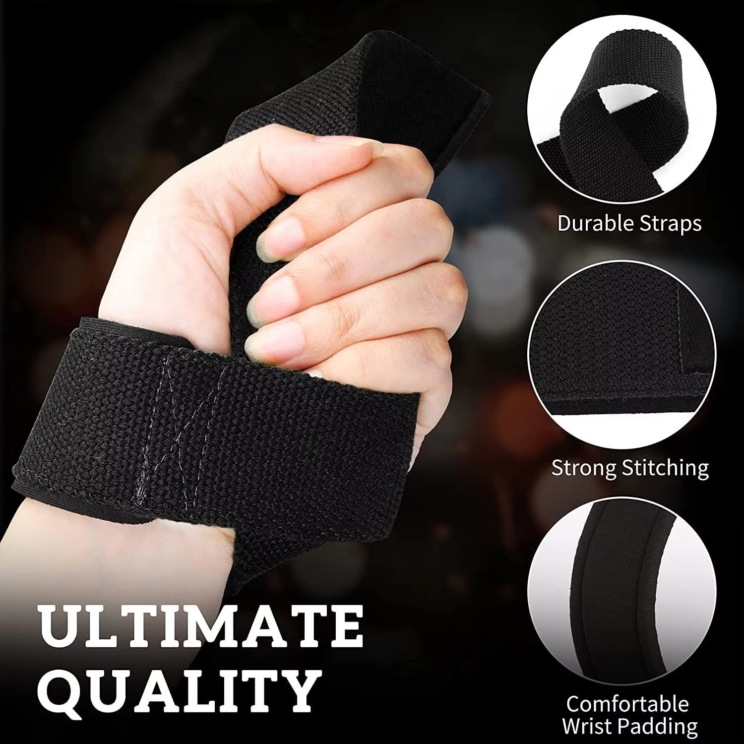 Adjustable Weightlifting Wrist - Wrist Wraps Weightlifting Support ulasan dan harga