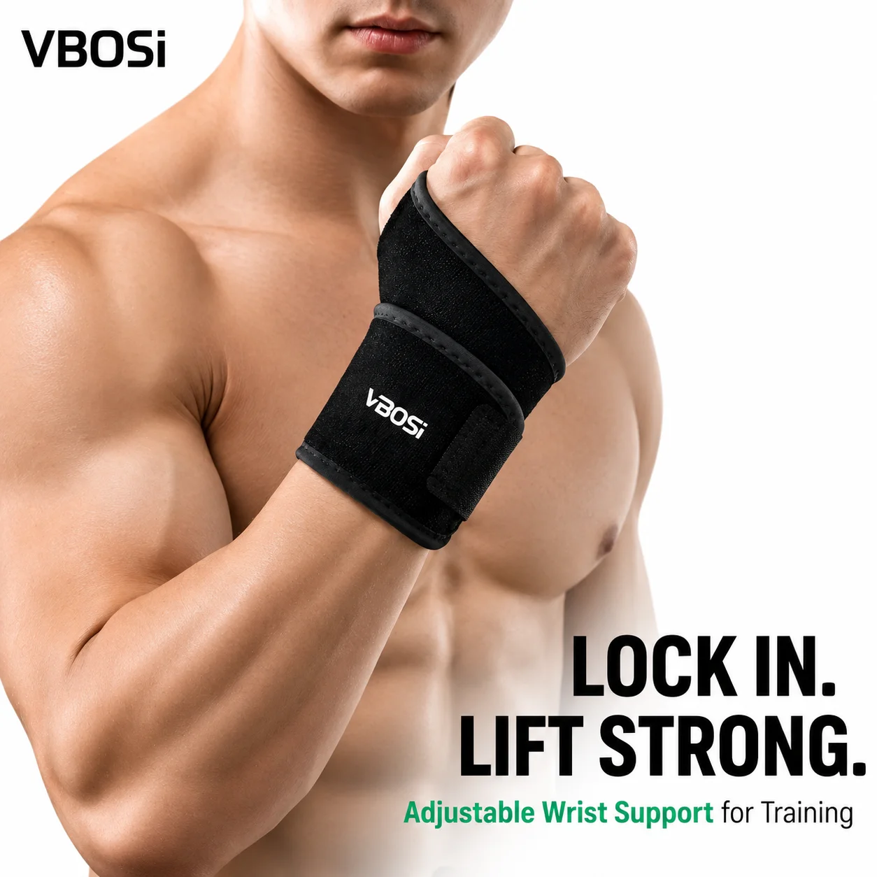 VBSOi Adjustable Wrist Support - Wrist Wraps Weightlifting Support ulasan dan harga