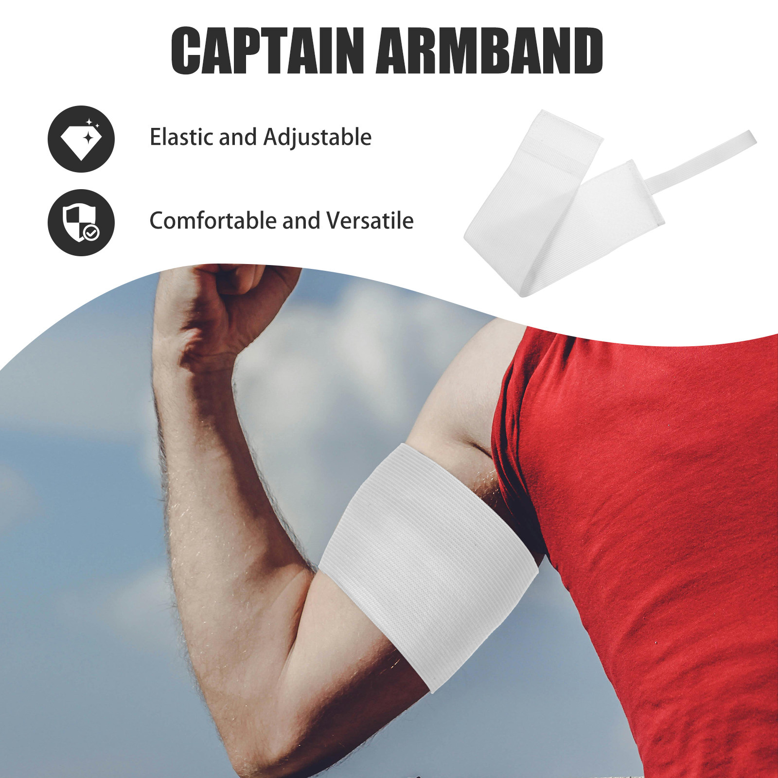 4Pcs Football Captain Armband  - Team Sports ulasan dan harga
